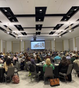 Room full of attendees at the 2024 Kentucky Climate Symposium